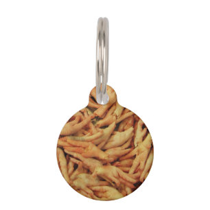 Raw Chicken Feet Pet Tag