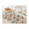 Raw cookies on baking tray