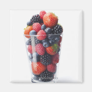 Raw fruit shake magnet