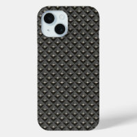 Raw Industrial Steel Chequered Diamond Plate Print
