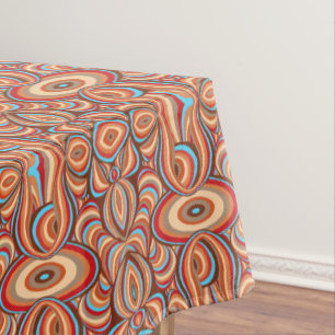 Raw Swirls Tablecloth