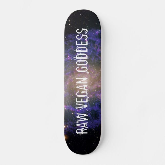 Raw Vegan Goddess Skateboard (Front)