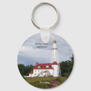 Rawley Point Lighthouse key chain