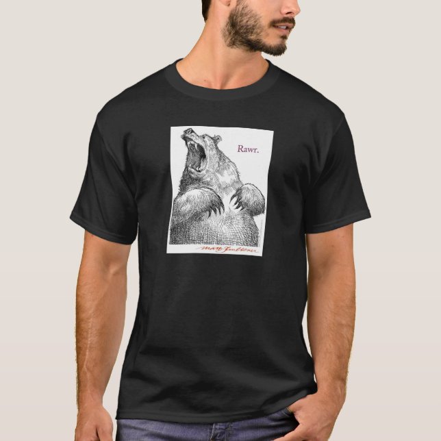 Rawr Bear! Men's T-shirt (Front)