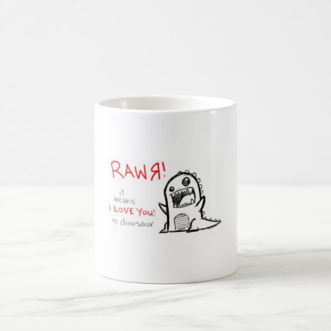 RAWR COFFEE MUG (Center)