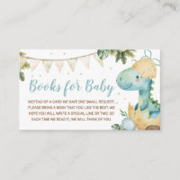 Rawr Dino Baby Shower Books for Baby