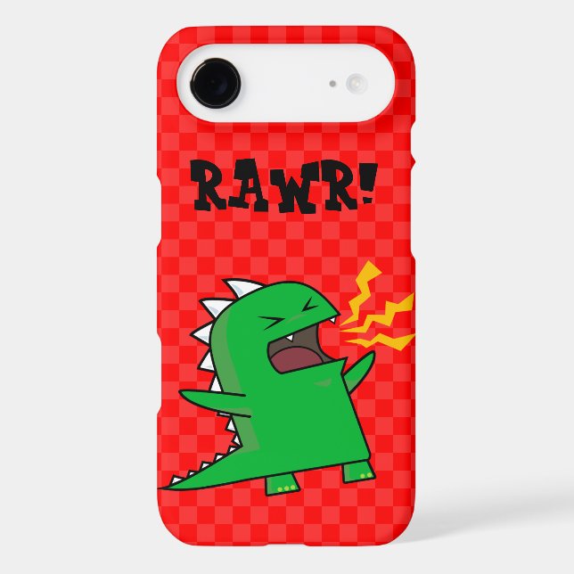 RAWR Dino - customisable! (small) iPod Touch (5th Generation) Cover (Back)
