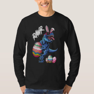 Rawr Easter Bunny Dinosaur Happy Eastrawr Boys Tod T-Shirt