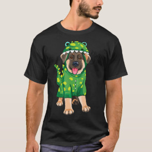 Rawr German Shepherd Dinosaur Dog T-Shirt