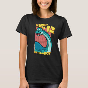 Rawr I'm 12 Birthday Boys 12th Birthday Dino Bront T-Shirt
