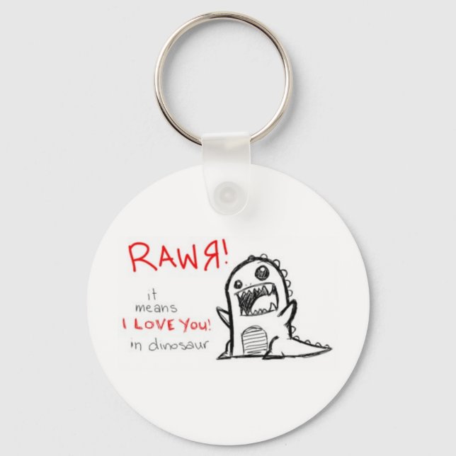 rawrr key ring (Front)