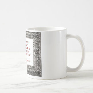 Ray Bradbury Quote About Burning Books Coffee Mug
