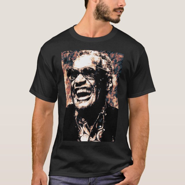 Ray Charles Painting T-Shirt (Front)