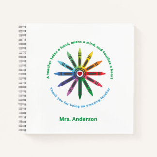 Ray of Crayons / Teacher Appreciation Notebook