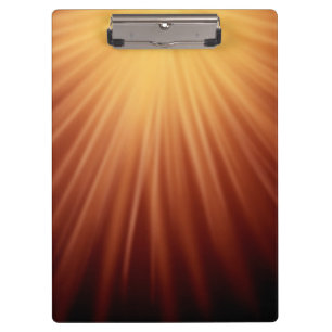 Ray of Light Amber Clipboard