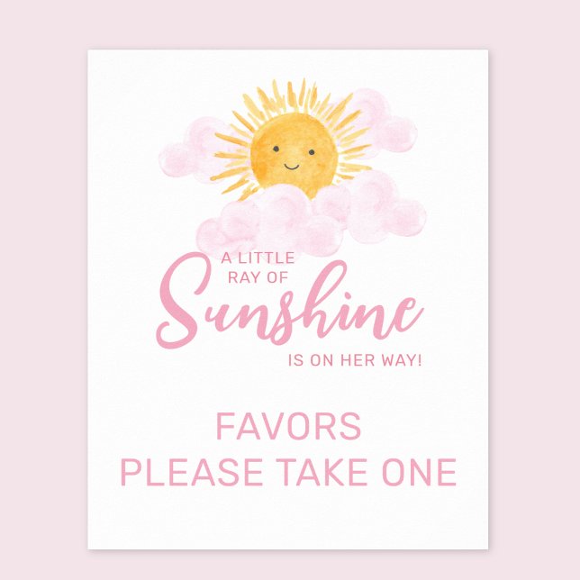 Ray Of Sunshine Favour Sign  (Creator Uploaded)