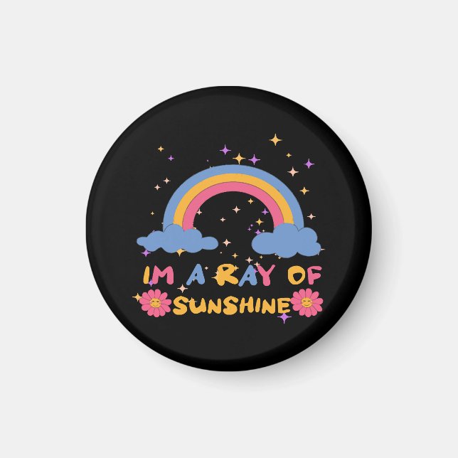 Ray of sunshine magnet (Front)
