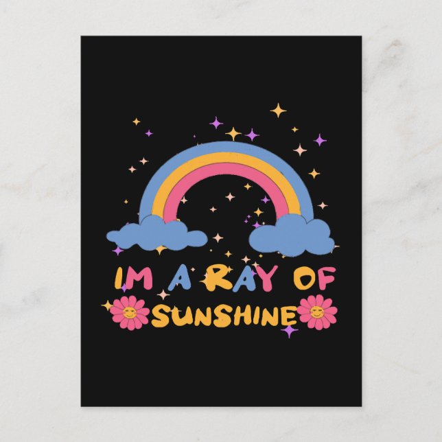 Ray of sunshine postcard (Front)
