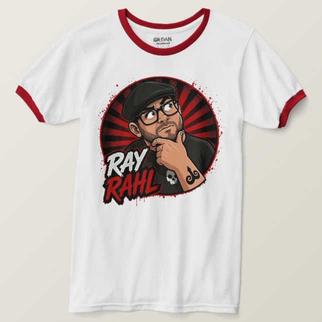 Ray Rahl Ringer T-Shirt (Design Front)