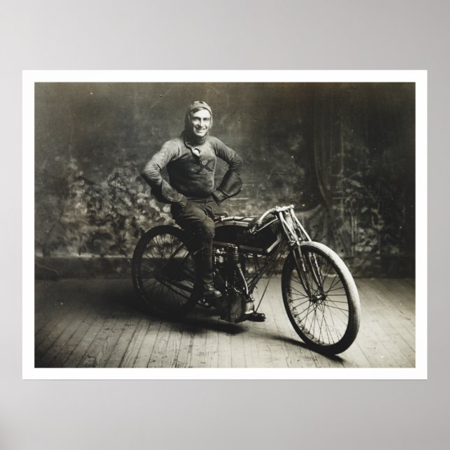 Ray Weishaar Winner 100 mi. Race [1914] Poster (Front)