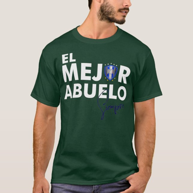 Rayados Fathers Day Gift Tee Futbol (Front)
