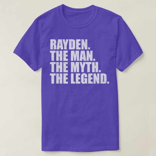 RaydenRayden Name Rayden given name T-Shirt (Design Front)