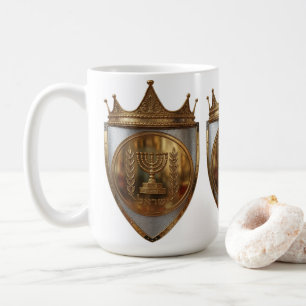 Rayel Hebrew Golden Crest Follower Coffee Mug