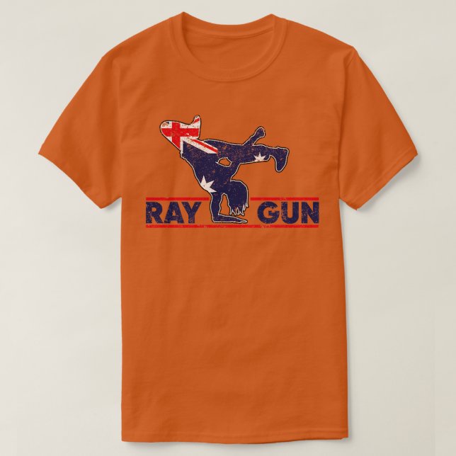 Raygun Olympic Breakdancer T-Shirt (Design Front)