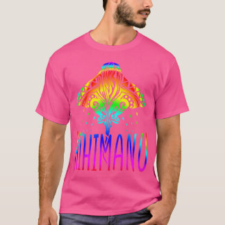 Raying Hihimanu Hawaii Rainbow Tribal T-Shirt