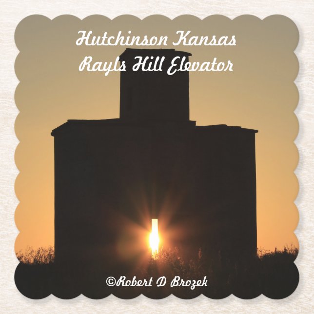 Rayls Hill Elevator Paper Coaster (Front)