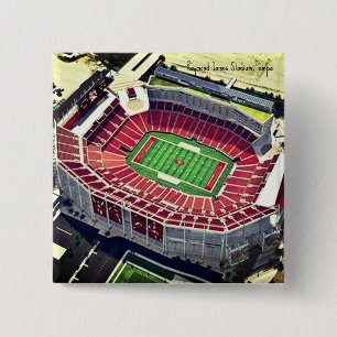 Raymond James Stadium,Tampa,FL 15 Cm Square Badge