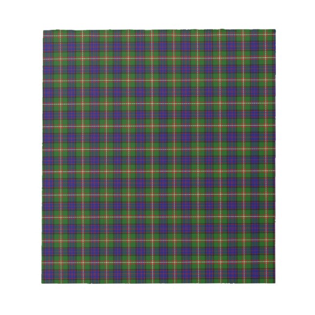 Raynald Tartan Notepad (Front)