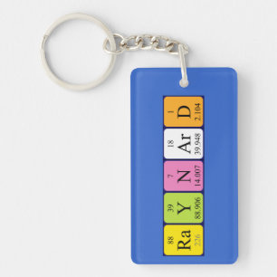 Raynard periodic table name keyring