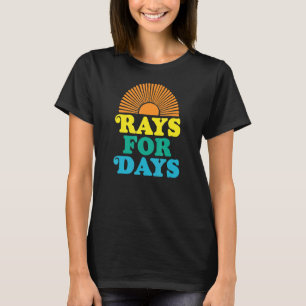 Rays For Days Vintage Summer Retro 70s Beach Tee