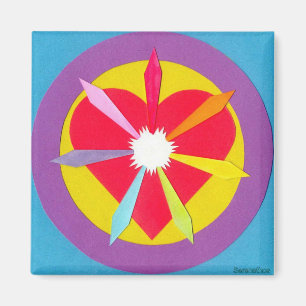 Rays from the Heart Magnet