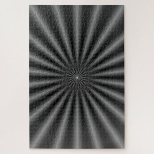 Rays in Black and White Jigsaw Puzzle