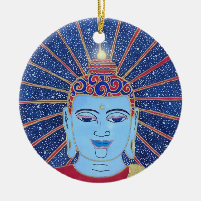 Rays of Bliss Ornament (Front)