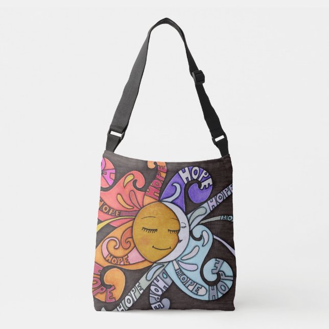 Rays of Hope Crossbody Bag (Front)