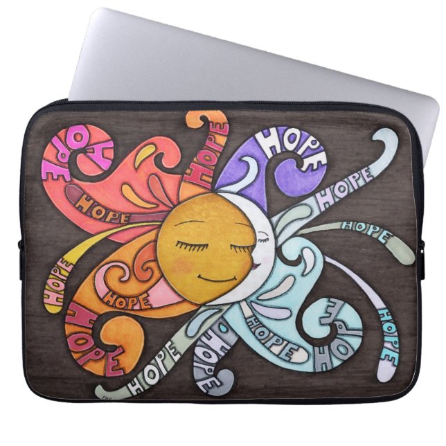 Rays of Hope Laptop Sleeve (Front)