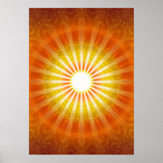 Rays of Hope, Lichtblick, Strahlen, Sonne Poster