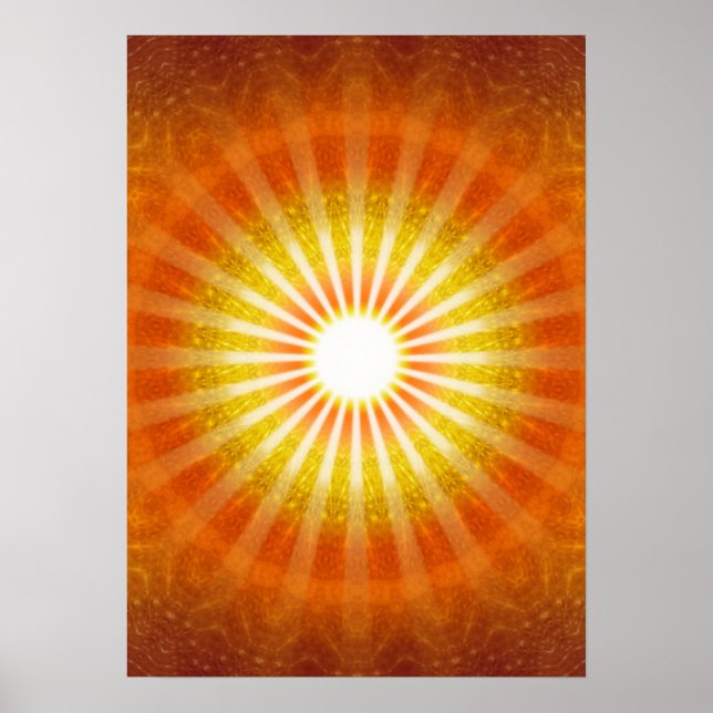 Rays of Hope, Lichtblick, Strahlen, Sonne Poster (Front)