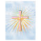 Rays of Light from the Religious Cross (W/Clouds)