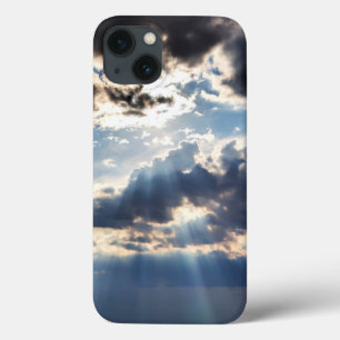 Rays of sunshine from above iPhone 13 case