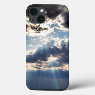 Rays of sunshine from above iPhone 13 case