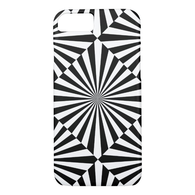 RAYS transparent (a black & white design) ~ Case-Mate iPhone Case (Back)