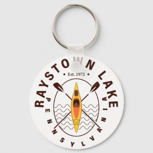 Raystown Lake Pennsylvania Kayaking Fishing Key Ring