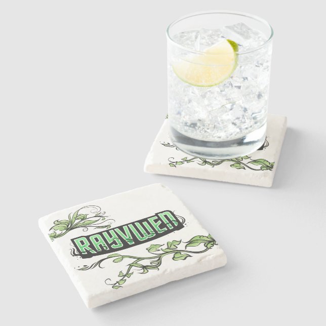 "Rayvwen" Logo Coaster (Side)