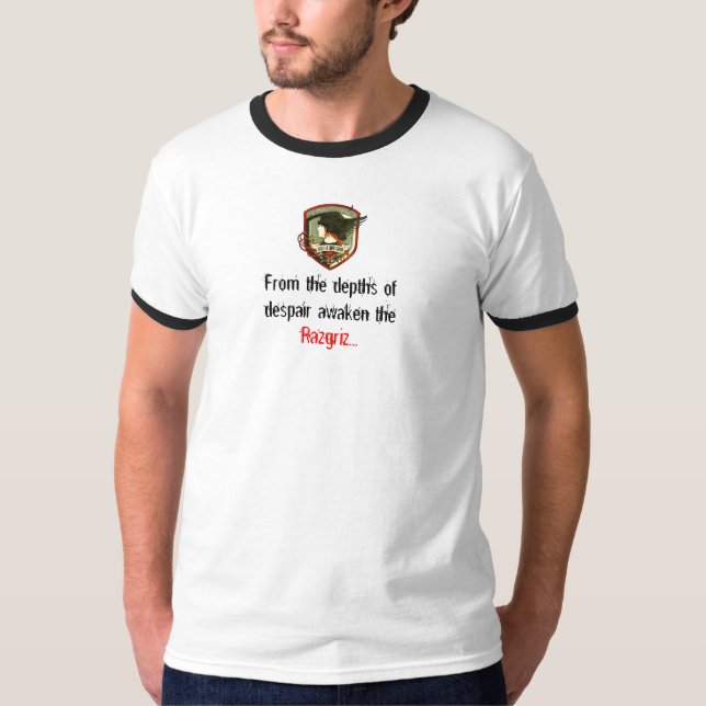 Razgriz Emblem and Squadron T-shirt (Front)