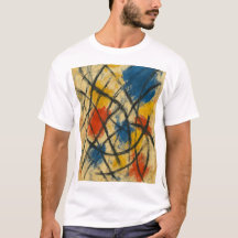 RAZID Abstract Expressionist Art – Bold Color Moti