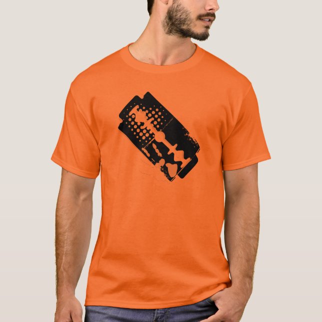 razor blade - broken hearts T-Shirt (Front)